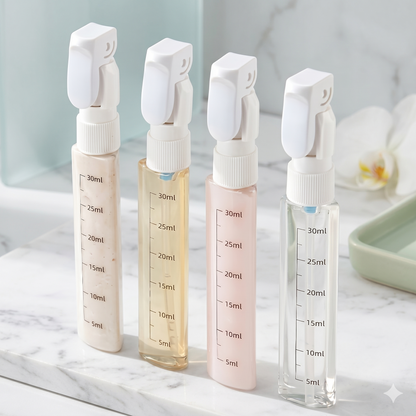 Kit voyage 4-en-1 — Tous tes soins essentiels dans un seul flacon