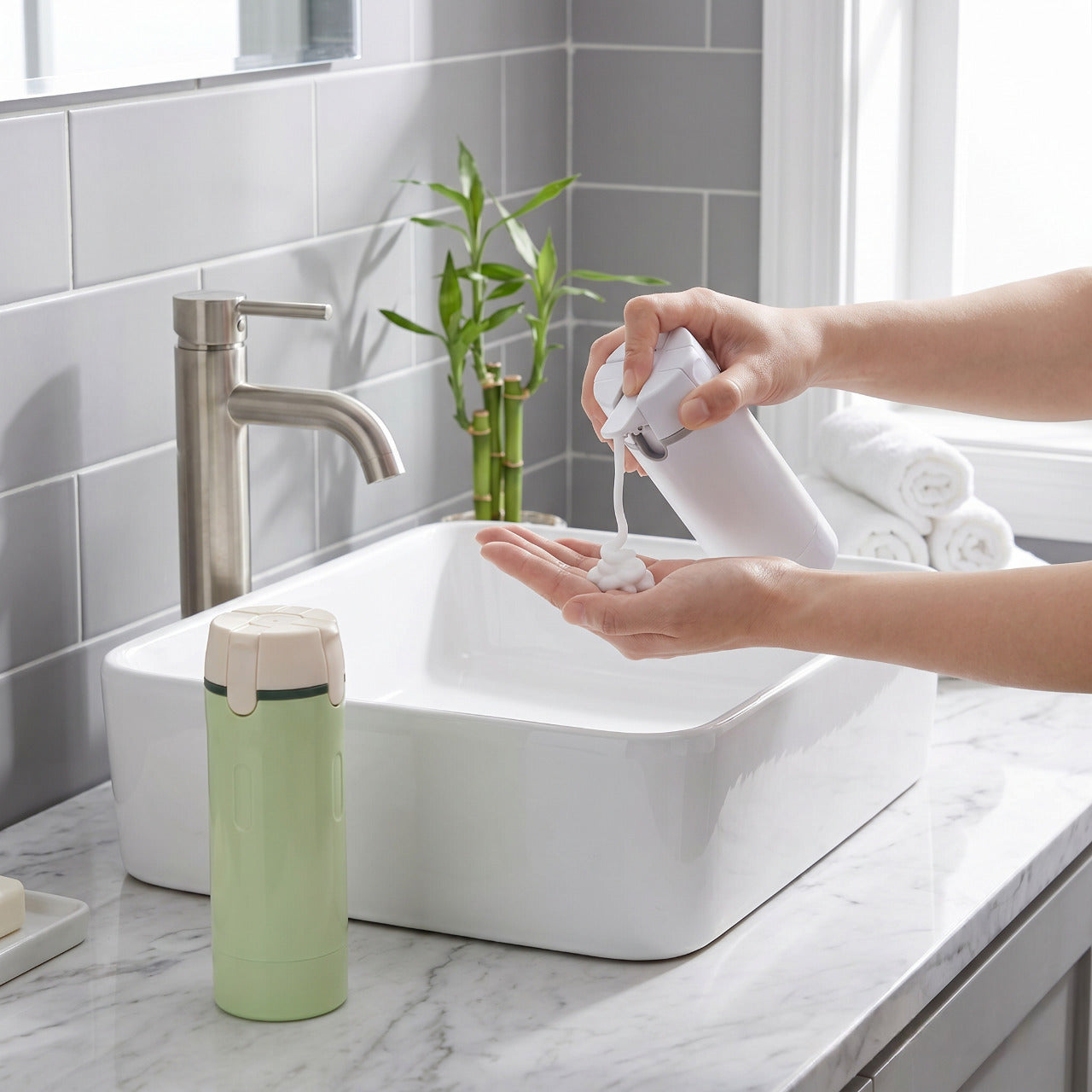 Kit voyage 4-en-1 — Tous tes soins essentiels dans un seul flacon